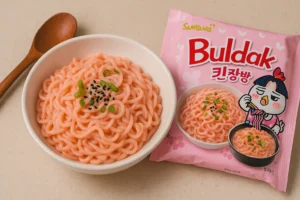 Complete Guide to Korean Ramen | Buldak Ramen, Jin and Jjajang Ramen 14 Everything-You-Need-to-Know-About-Pink-Buldak_koreanramen.net