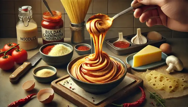 7 Tips To Enjoy Buldak Carbonara Noodles With A Twist 3 unique-sauce-combo-koreanramen.net