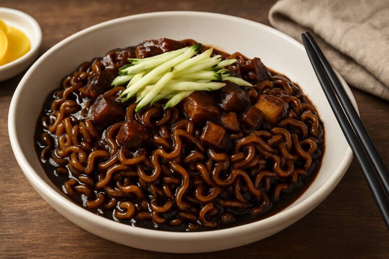 Jjajang Ramen Explained with Top Picks and Cooking Tips 2 black-bean-noodles-koreanramen.net