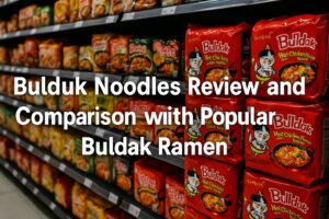 Complete Guide to Korean Ramen | Buldak Ramen, Jin and Jjajang Ramen 13 bulduk-noodles-review-and-comparison-with-popular-buldak-ramen_koreanramen.net